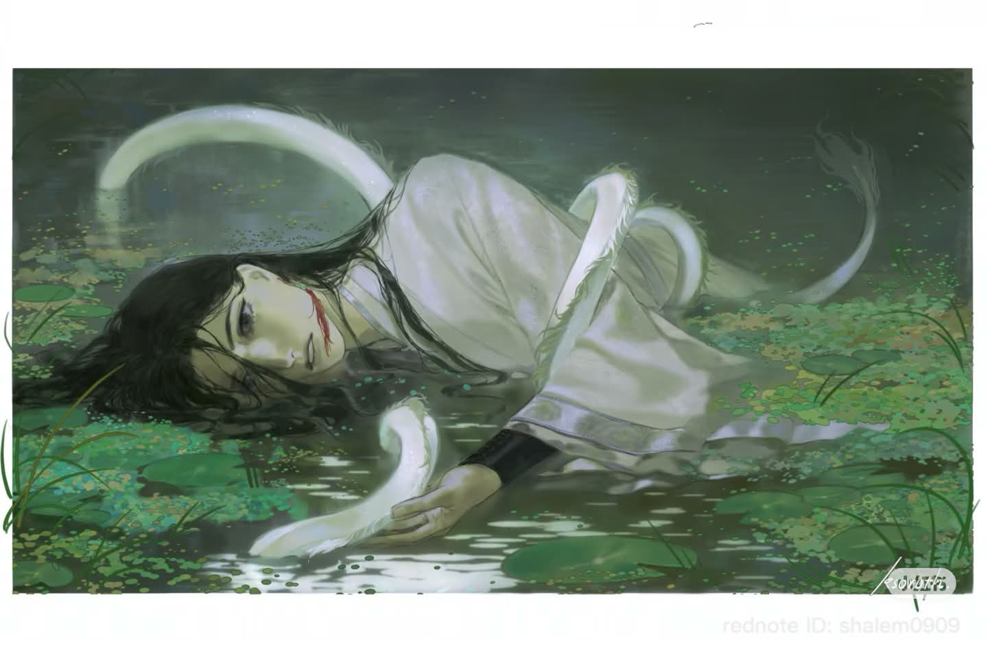 Fang Yuan adrift among the waters
